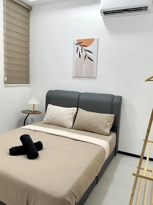 Lejlighed Urban Georgetown 9Pax 4Queenbed 3Bedroom 2Bath 2Carparks Jelutong Malaysia