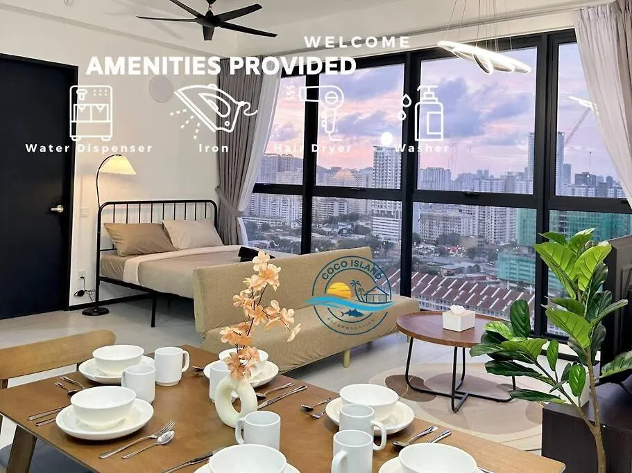 Urban Georgetown 9Pax 4Queenbed 3Bedroom 2Bath 2Carparks Jelutong